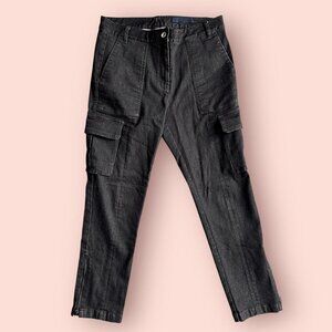 Juun J Stretch Denim Cargo Pants